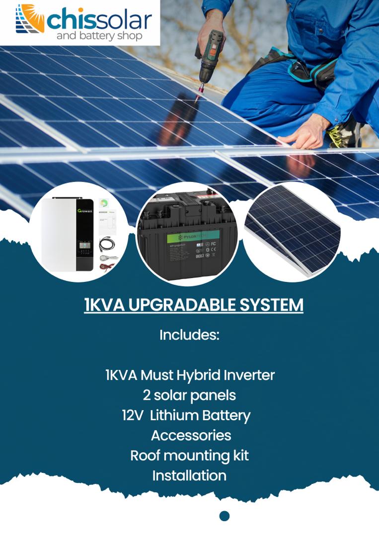 1kVA solar system
